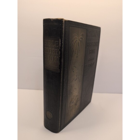 Vintage 1927 Egermeier’s Bible Story Book Illustrated Leatherette Hardcover Rare - Picture 3 of 16